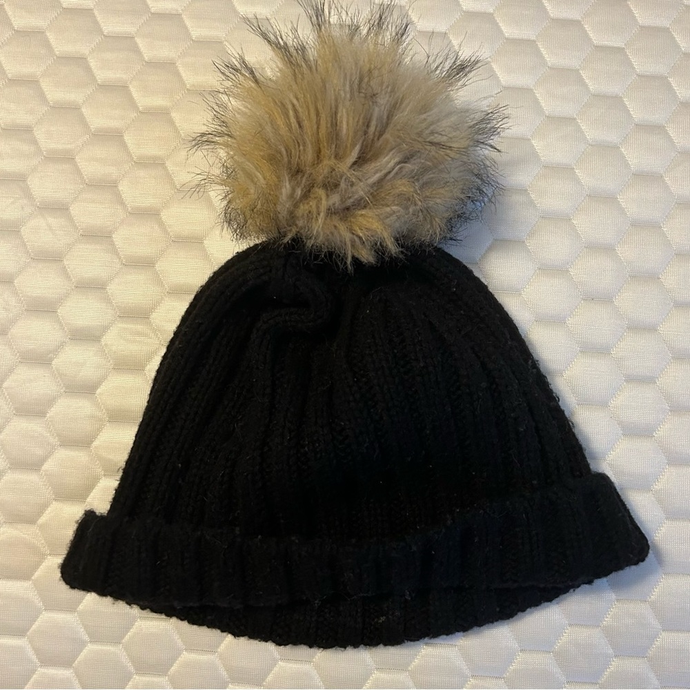 Pom pom beanie by J Crew